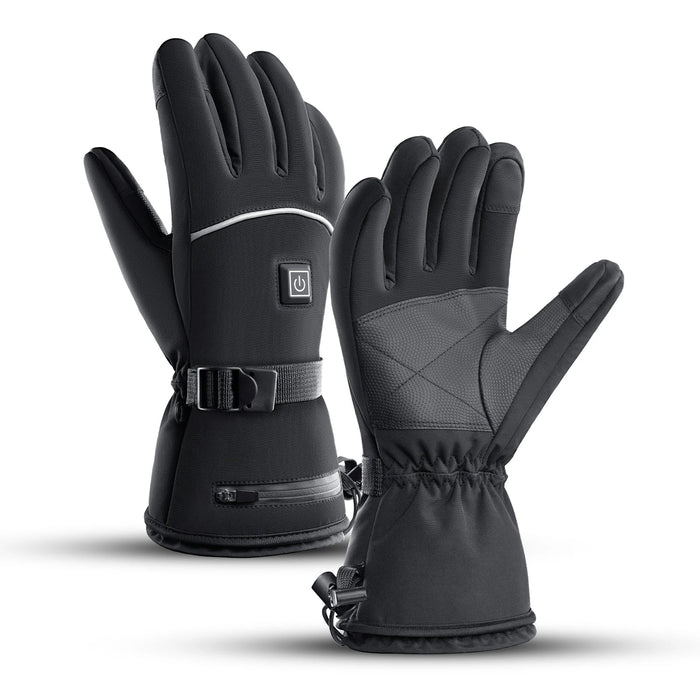 Rechargeable Heated Gloves For Winter Moto