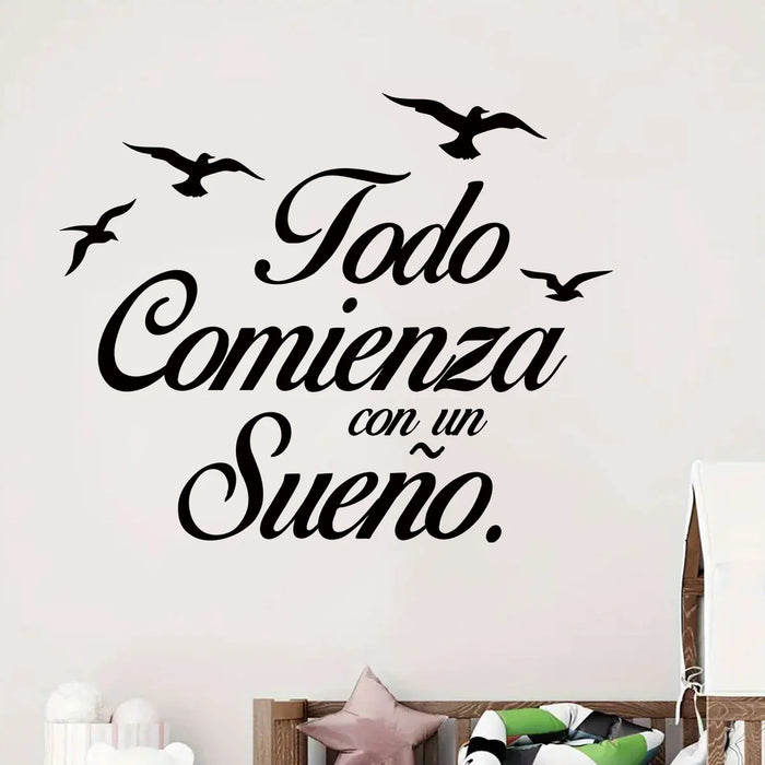 1Pc Inspirational Wall Decals For Home Decor