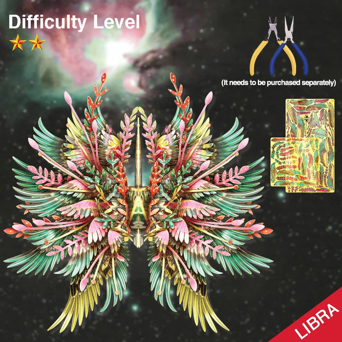 Libra Constellation 3D Metal Puzzle Kit For Teens