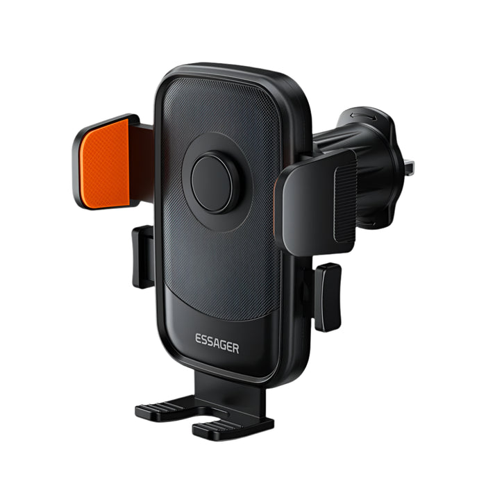 360°Rotating Car Phone Holder One-Touch Locking Air Vent Clip Universal Phone Stand Holder For 4.7-6.9 Inch Mobile Phone