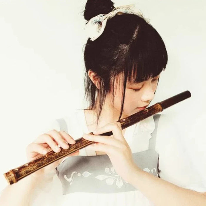 Traditional Purple Bamboo Flute For Beginners