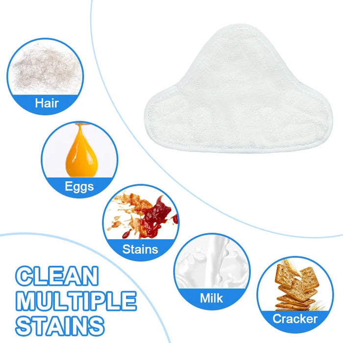 For H2O X5 Model Steam Mop Replacement Pad Mop Clean Washable Cloth Microfiber Washable Mop Head In Mop Reusable Cloth 25*17 Cm