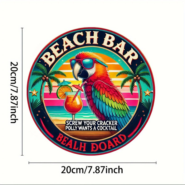 8X8In Outdoor Pool Decor Metal Rules Sign Easy Install