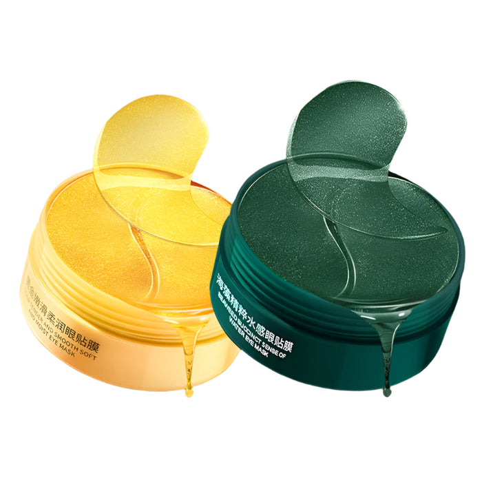 60 Piece Seaweed Gold Collagen Eye Mask For Dark Circles & Bags