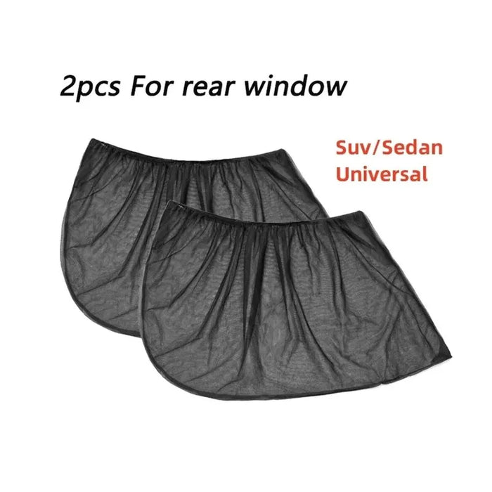 Universal Car Sun Shade Curtain Rear Window Uv Protection Visor
