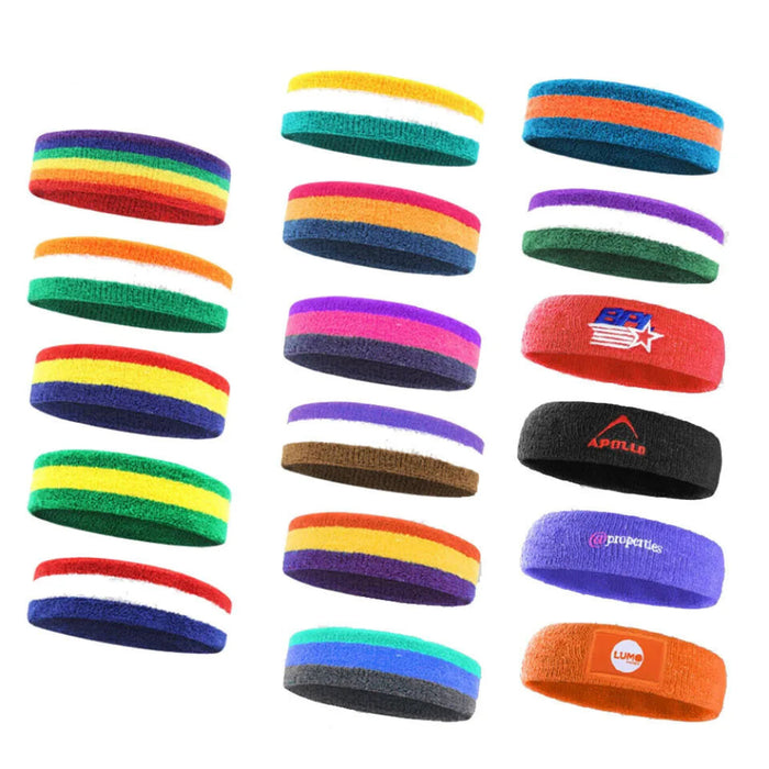 Stretchy Cotton Headband For Sports & Fitness