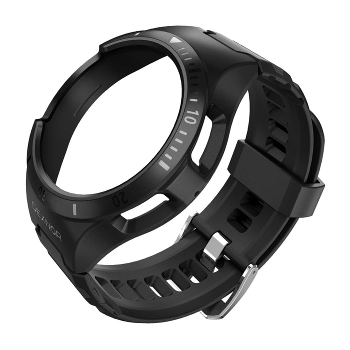 For Samsung Galaxy Watch 6 Classic 43Mm Adjustable Watch Band Rugged Grade Shockproof Uni-Body Design Case Sports Band