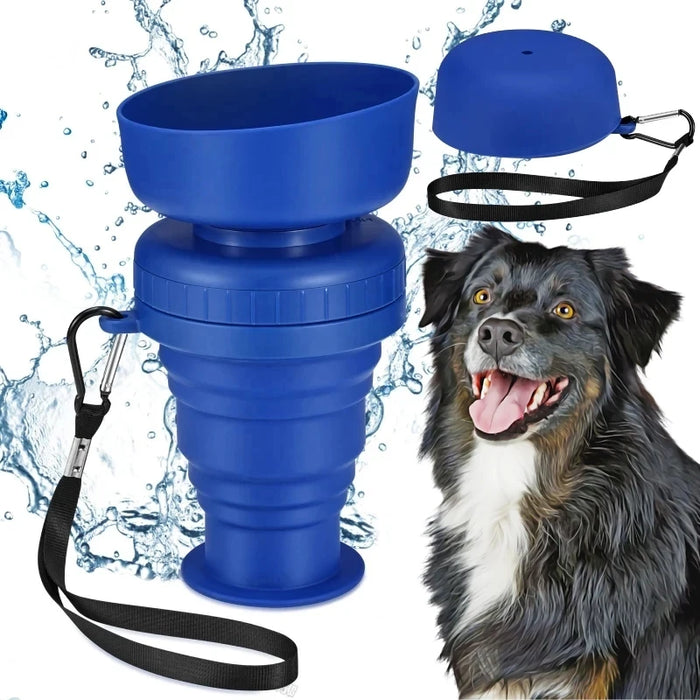 Portable Pet Water Bottle Bowl 500Ml