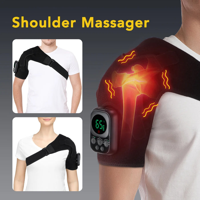 High Vibration Shoulder Massager With Hot Compress