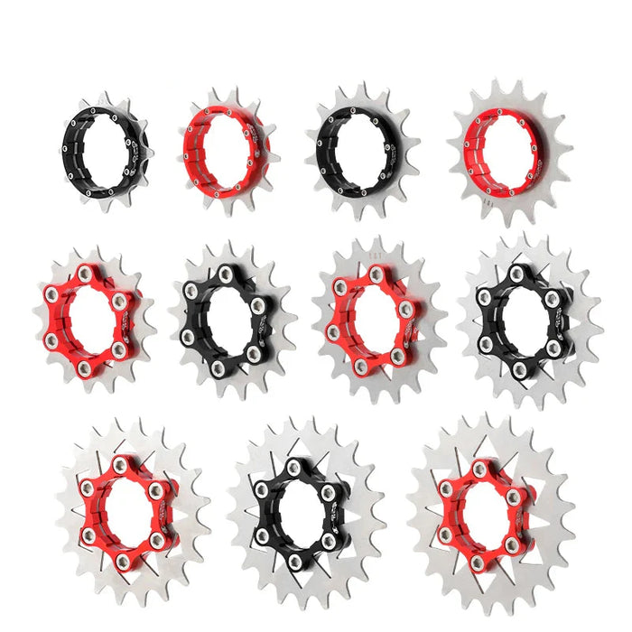 Single Speed Cassette Cog Conversion Kit 12 22T