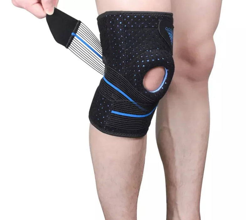 Compression Knee Support Sleeve Elastic Kneepad Brace For Sports
