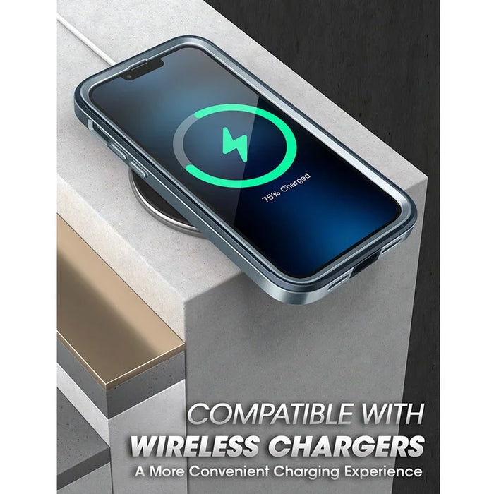 For Iphone 13 Pro Max 6.7 Inch 2021 Ub Edge Pro Clear Case With Built-In Screen Protector