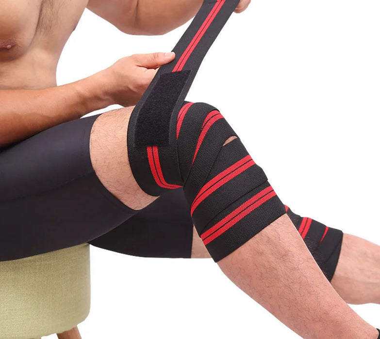 Cross Training Knee Wraps For Men & Women Ideal For Squats Weightlifting & Powerlifting