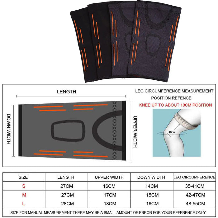 Knee Brace For Women & Men Compression Sleeve For Running & Knee Pain