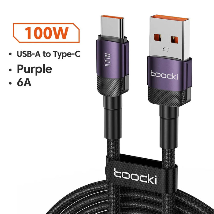 Fast Charging USB C Cable for Iphone and Huawei 1m/2m