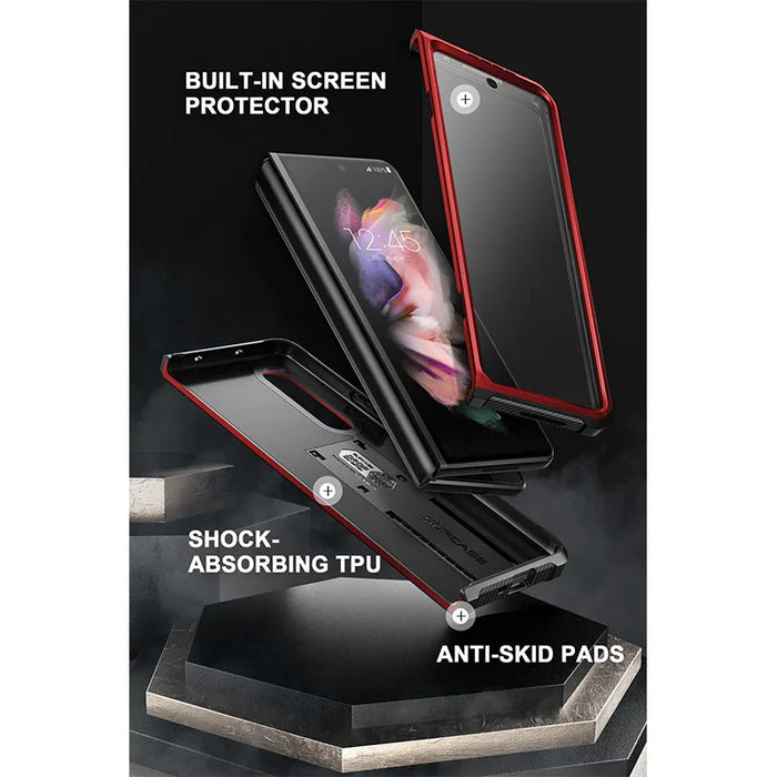 For Samsung Galaxy Z Fold 3 2021 Ub Rugged Belt Clip Case