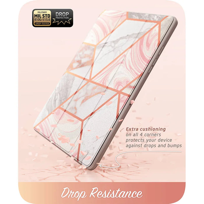 For Samsung Galaxy Tab A8 10.5 Inch 2022 Full-Body Trifold Protective Smart Case With Built-In Screen Protector