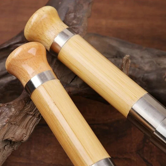 2 Section Bamboo Bawu Flute For Chinese Traditional Music