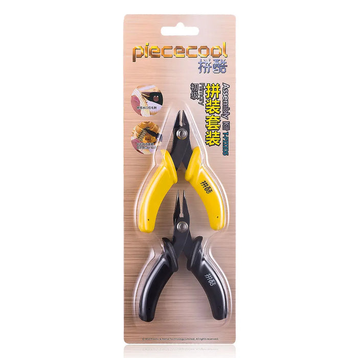 2 Piece Mini Flat Nose Plier Nipper For 3D Models