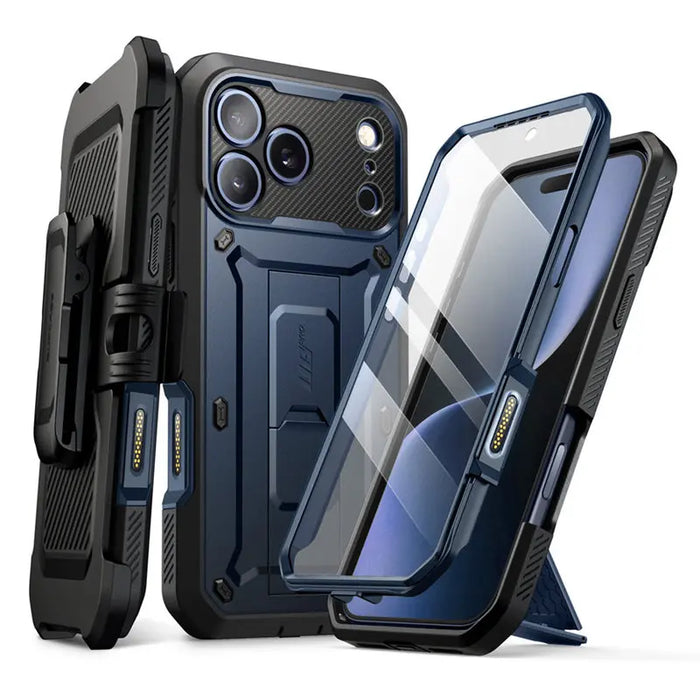 For Iphone 17 Pro Max 6.9 Inch 2025 Ub Pro Full-Body Heavy Duty Rugged Phone Case With Built-In Screen Protector