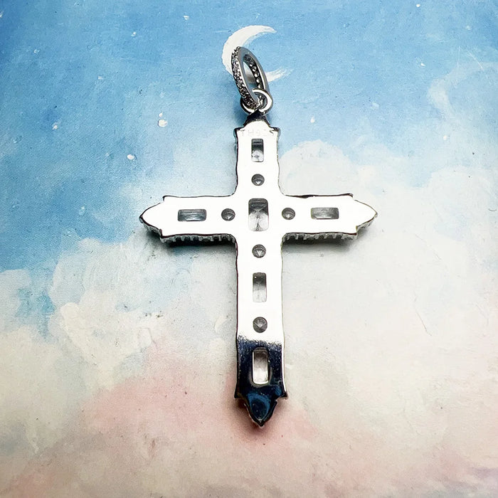 925 Sterling Silver Vintage Winter Talisman Pendant Unisex Gift