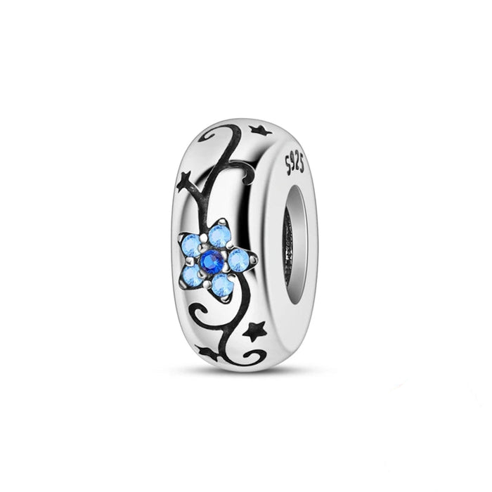 925 Sterling Silver Star Spacer Beads For Women Bracelets Diy Gift