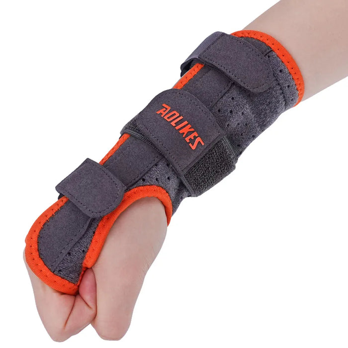 Adjustable Wrist Brace For Carpal Tunnel Unisex Night Support With Splints