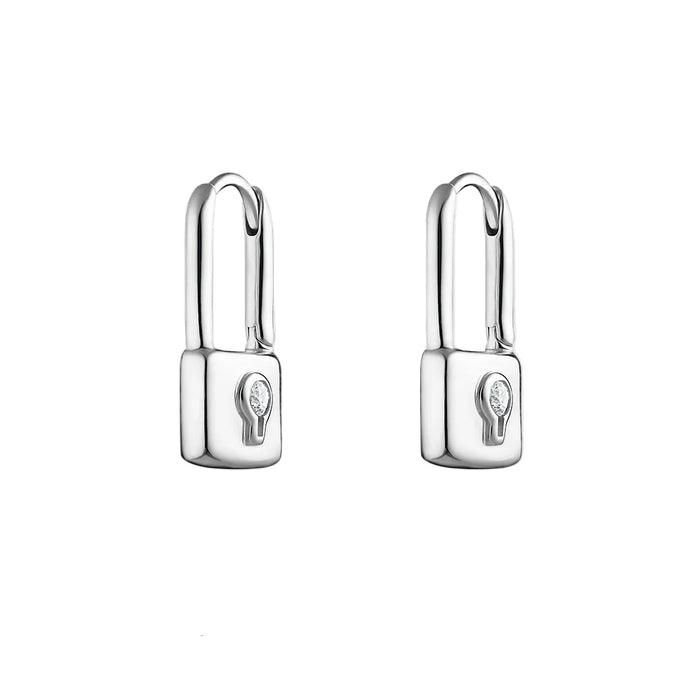 925 Sterling Silver Hoop Earrings For Women