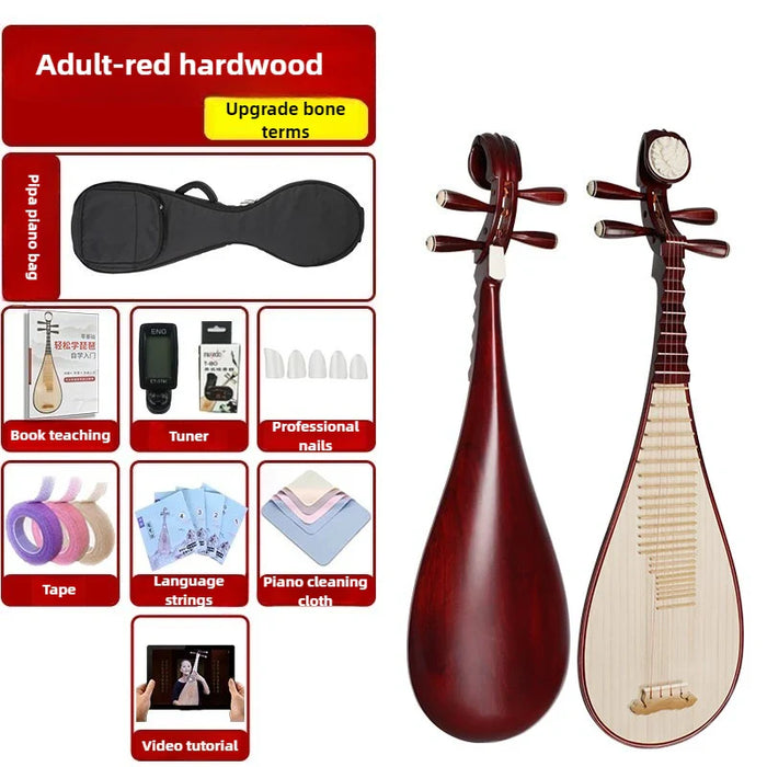 Chinese Classical Wooden Lute For Beginners And Professionals