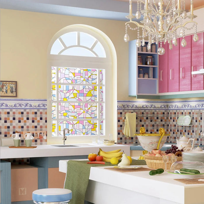 Uv-Proof Static Cling Window Film - Privacy Protection