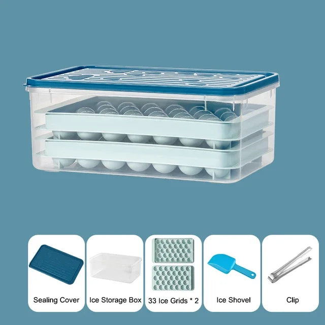 Whiskey Ball Ice Mold Tray For Frozen Treats