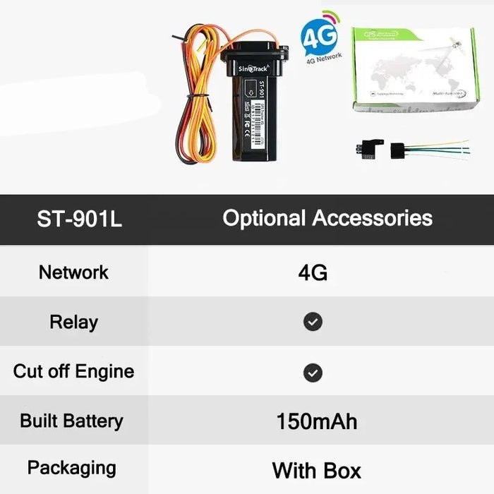 Waterproof Gps Tracker for Vehicles Real Time Locator