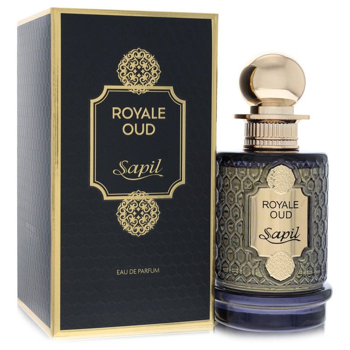 Sapil Royale Oud Eau De Parfum Spray By Sapil For Men-100 Ml