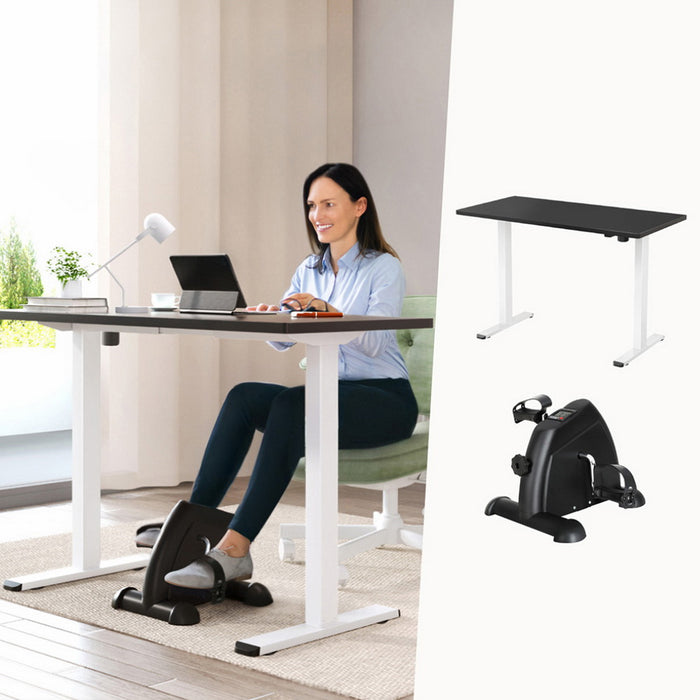 Electric Standing Desk With Mini Pedal Exercise