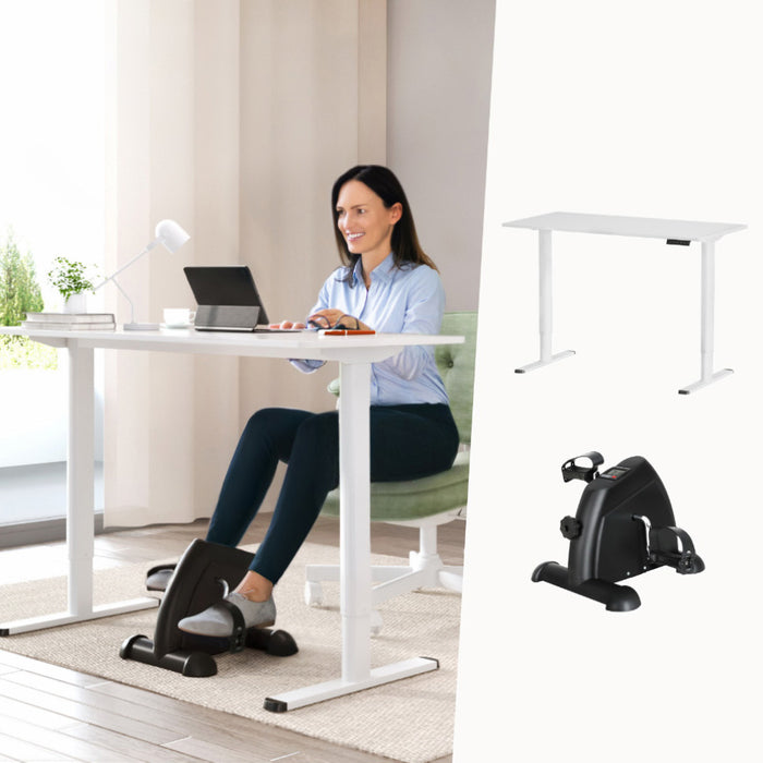 Electric Standing Desk With Mini Peal Exercise