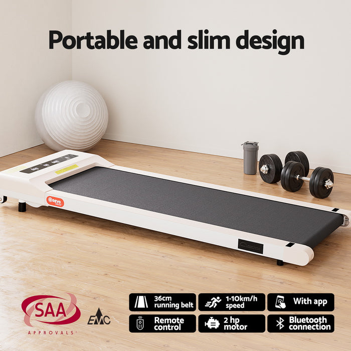 140 Cm Automatic Standing Desk With 360Mm Electric Walking Pad Treadmill