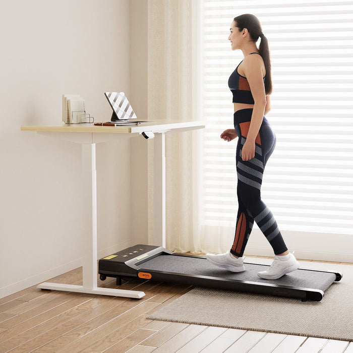 120cm Automatic Standing Desk With 400Mm Electric Walking Pad Treadmill