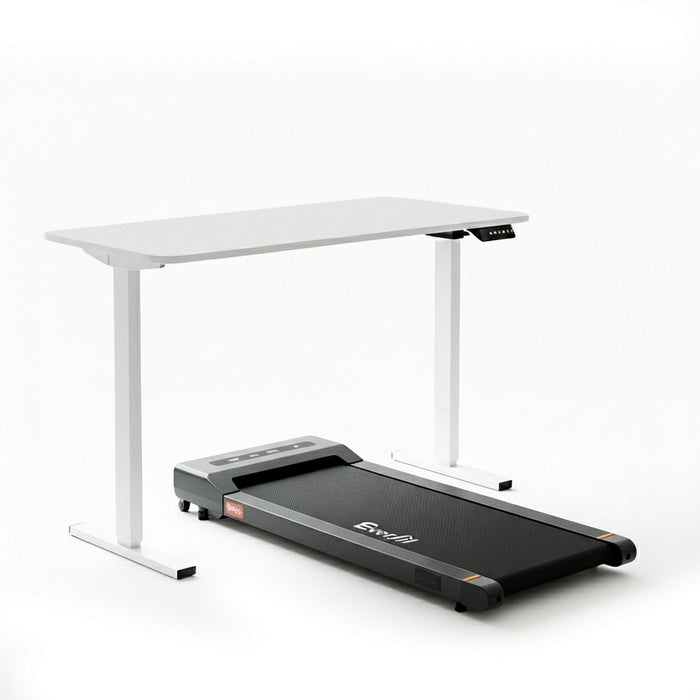 Electric Treadmill With 140cm Automatic Standing Desk Walking Pad 400Mm