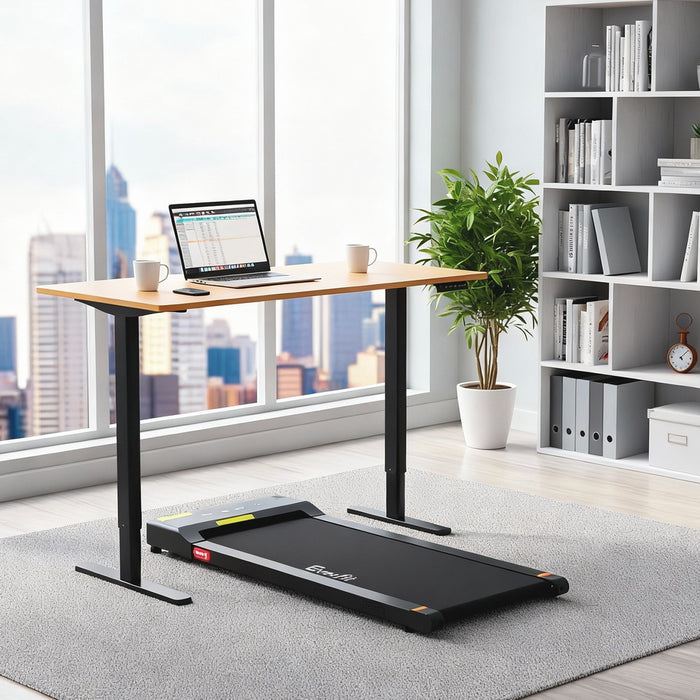 Electric Treadmill With 120cm Automatic Standing Desk Walking Pad 400Mm