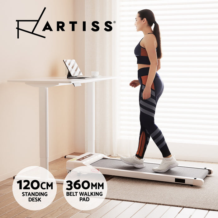 Automatic Electric Treadmill With Standing Desk