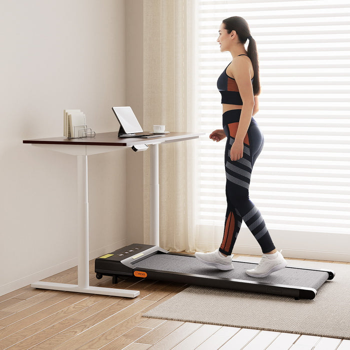 120cm Automatic Standing Desk With 400Mm Electric Walking Pad Treadmill