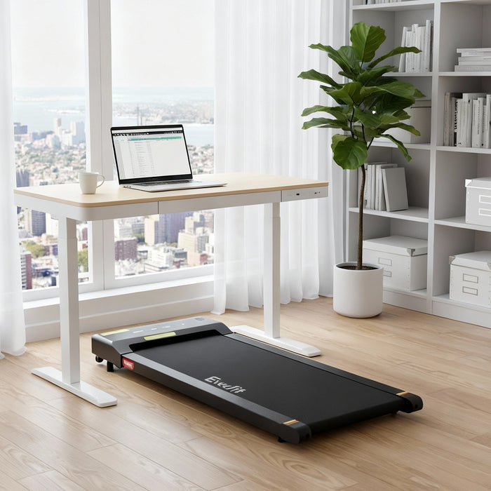 Electric Treadmill With 120cm Automatic Standing Desk Walking Pad 400Mm