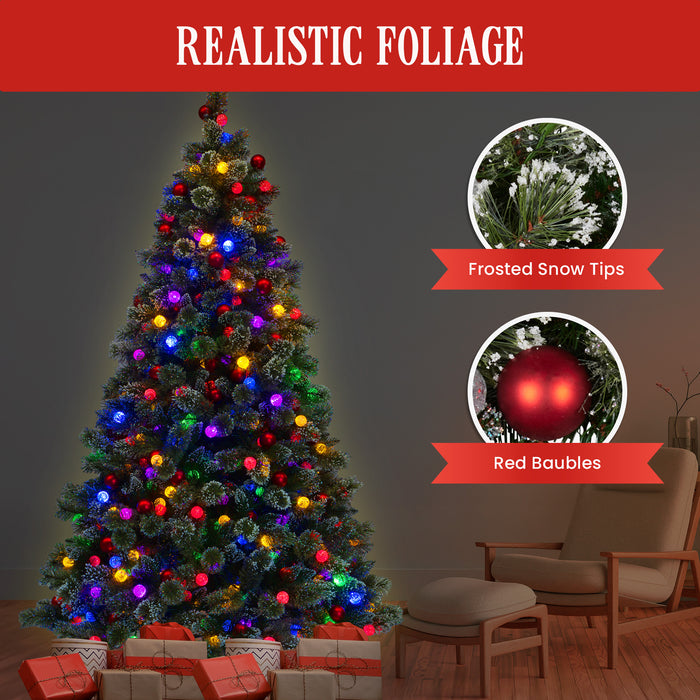 1.8M Multicolour Pre-Lit Christmas Tree With 948 Tips