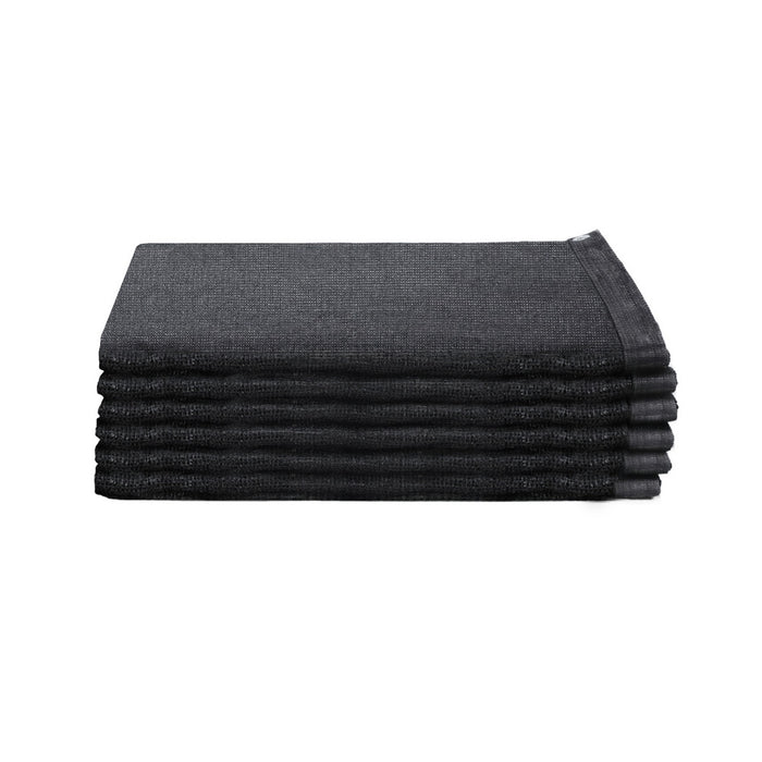 Shade Cloth Sun Shade Fabric Patio Uv Resistant Black 10X2M