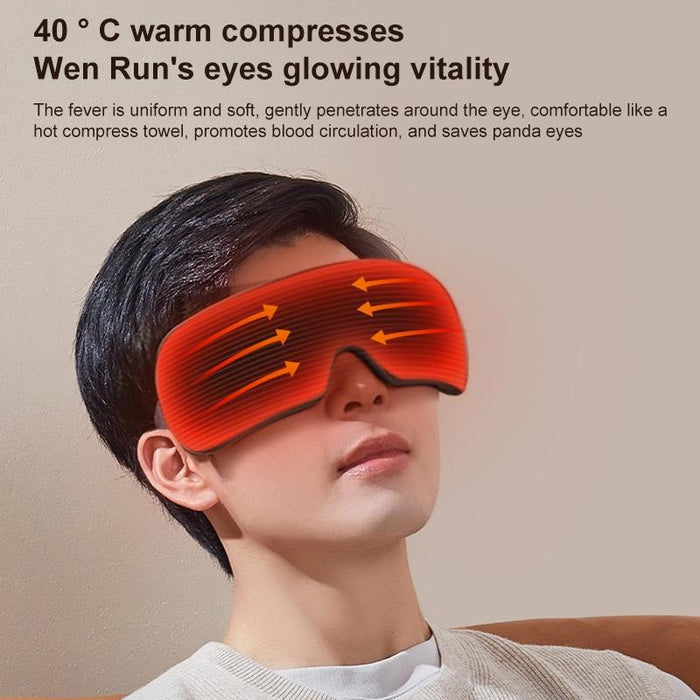 Smart Eye Massager With Hot Compress Air Pressure & Vibration