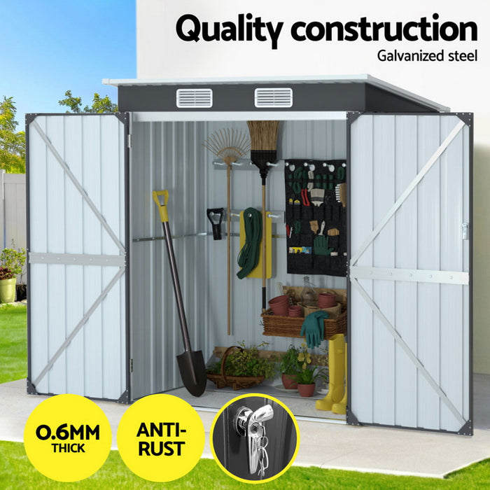 Garden Shed 1.62 X 1M Outdoor Storage Tool Workshop House Shelter