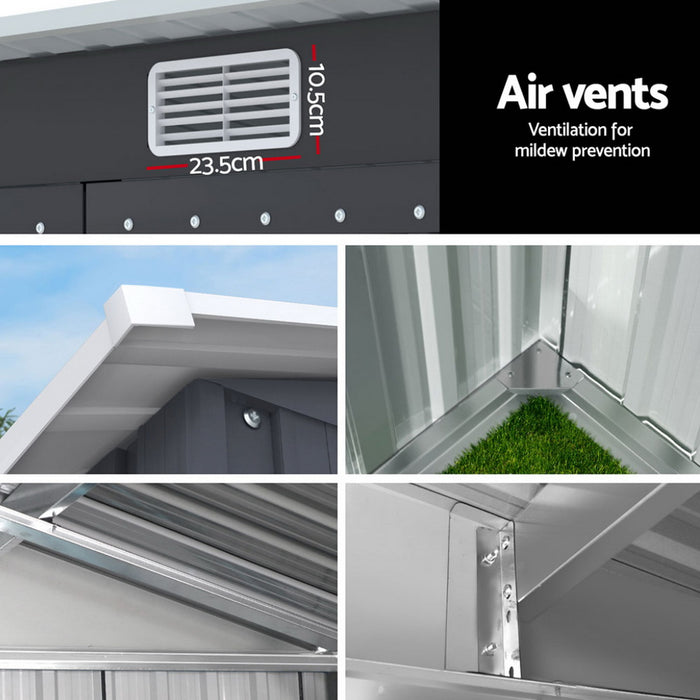 Garden Shed 1.62 X 1M Outdoor Storage Tool Workshop House Shelter