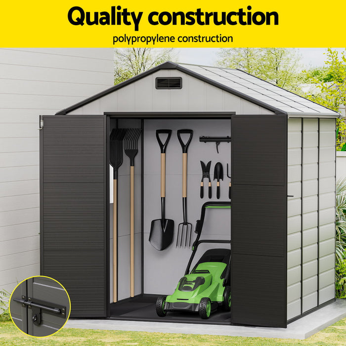 Garden Shed Sheds Outdoor Storage 2.15X2.14M Tool Workshop House Shelter