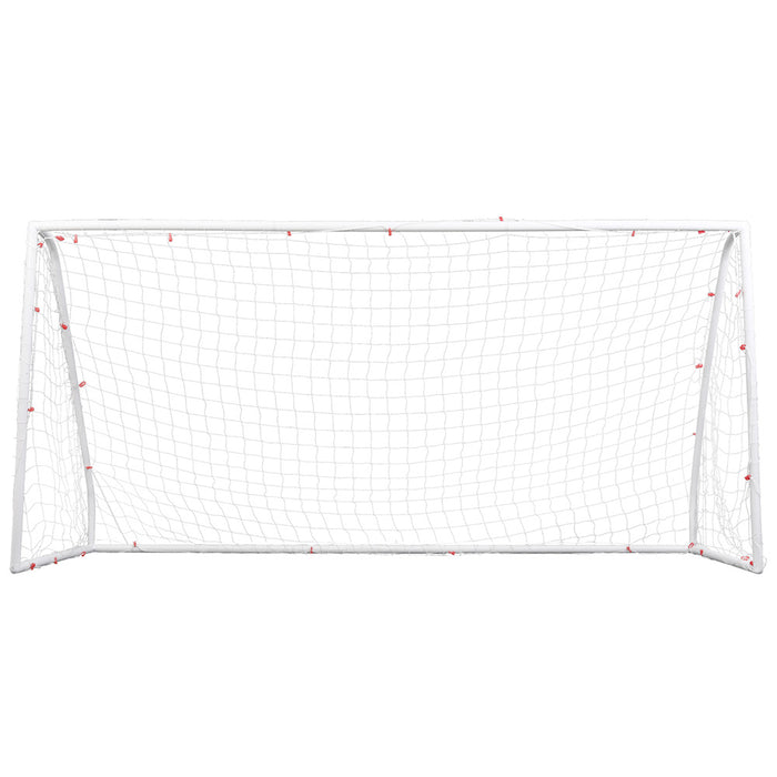 12Ft Soccer Football Goal Net Upvc Frame With Pe Mesh Weatherproof Portable Goals For Backyard Training Competitive Play
