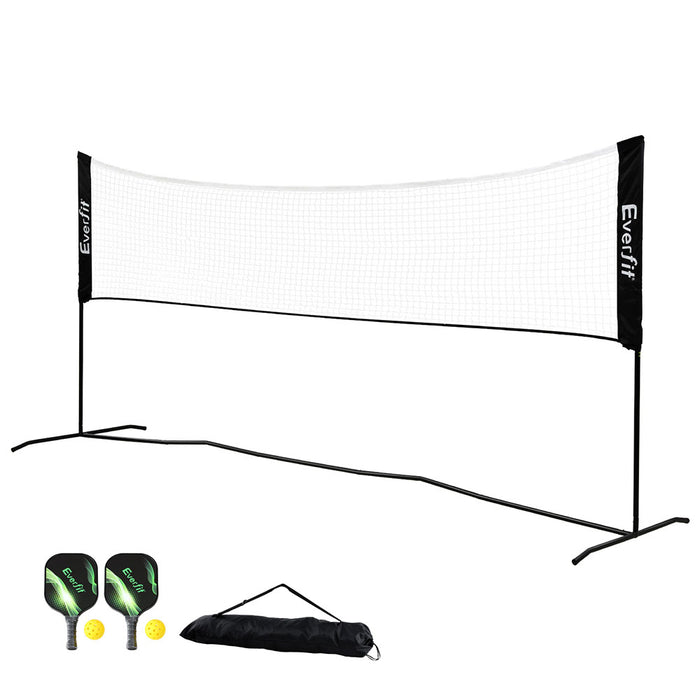 3.6M Badminton Tennis Net Portable Volleyball Kit Adjustable Height